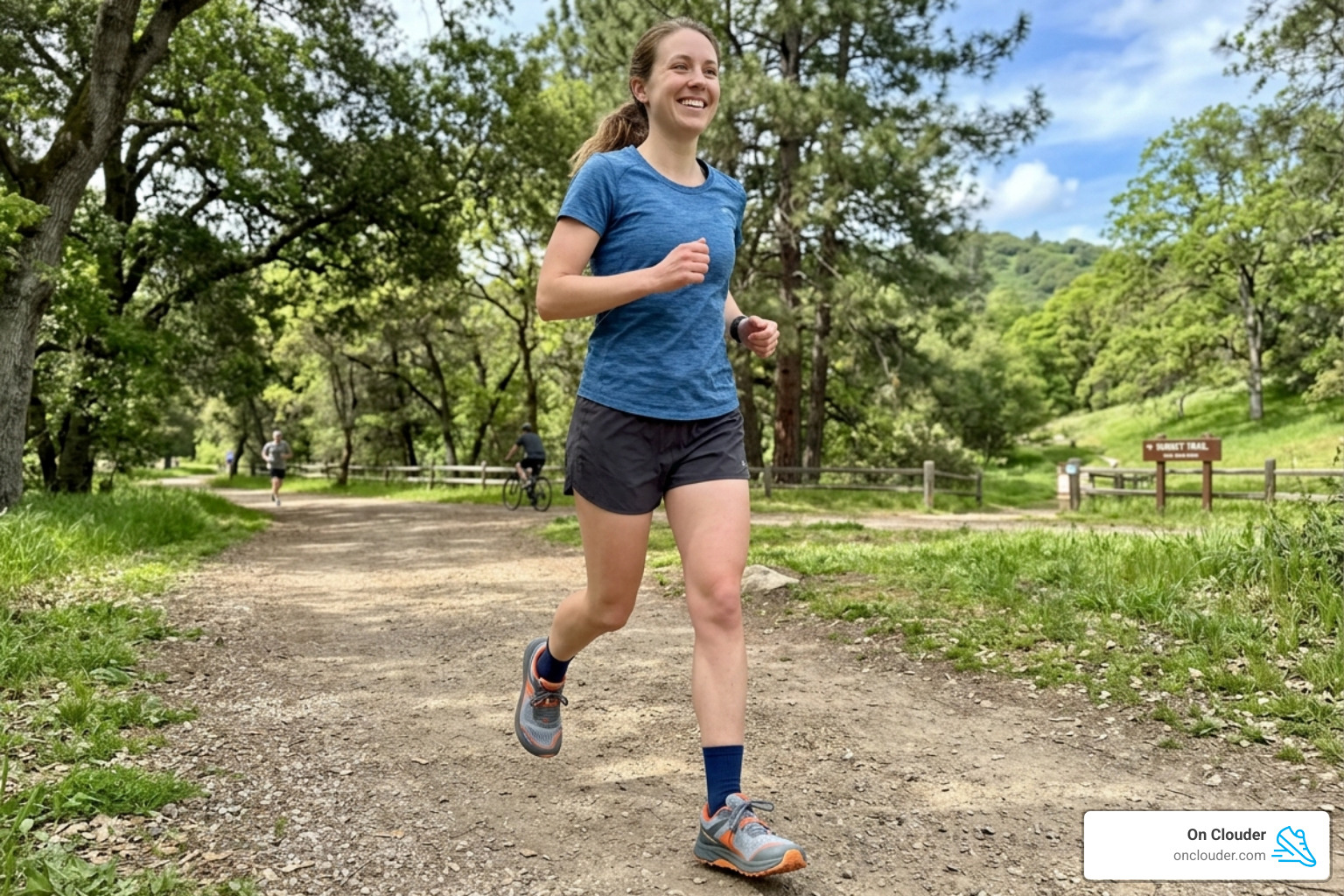 Runner showing bunion relief in spacious footwear - best running shoe with a wide toe box Runner showing bunion relief in spacious footwear - best running shoe with a wide toe box