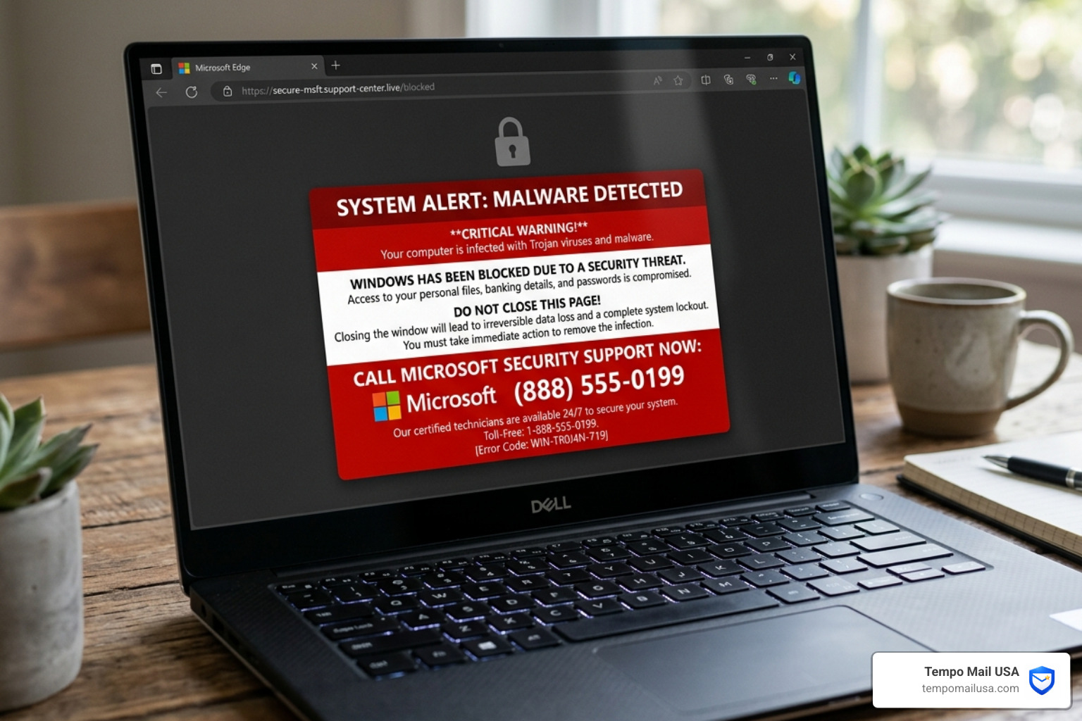 Microsoft Security Alert Scam Fake PopUps & How to Stay Safe