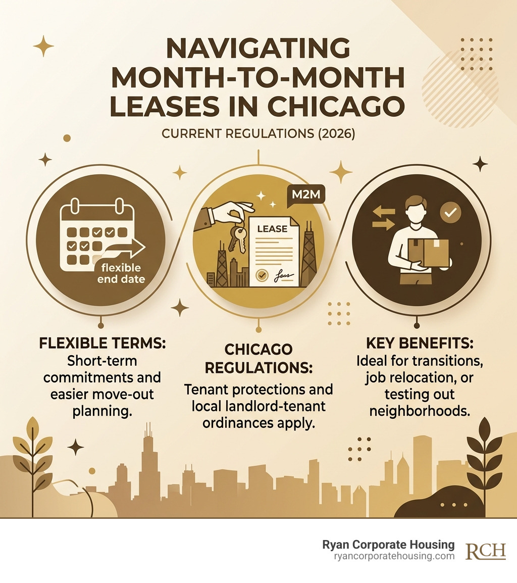 Key facts about flexible month-to-month lease options for corporate renters in Chicago - month to month lease chicago area