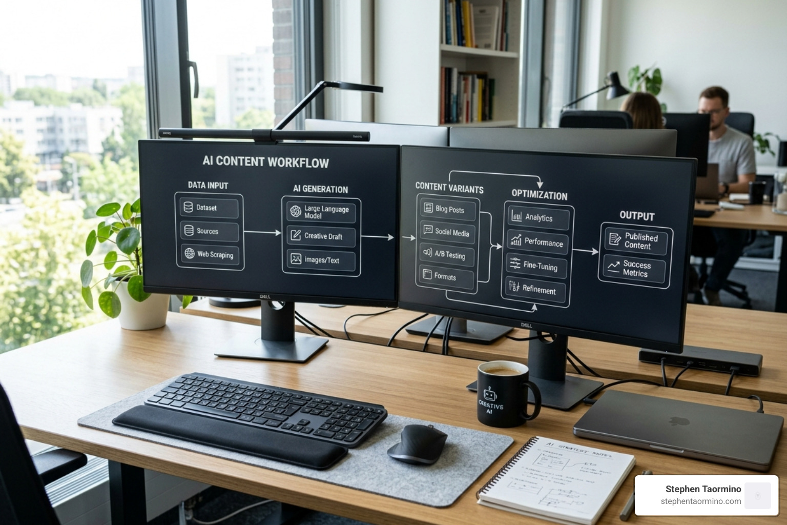 AI-driven content creation workflow - digital marketing innovation AI-driven content creation workflow - digital marketing innovation
