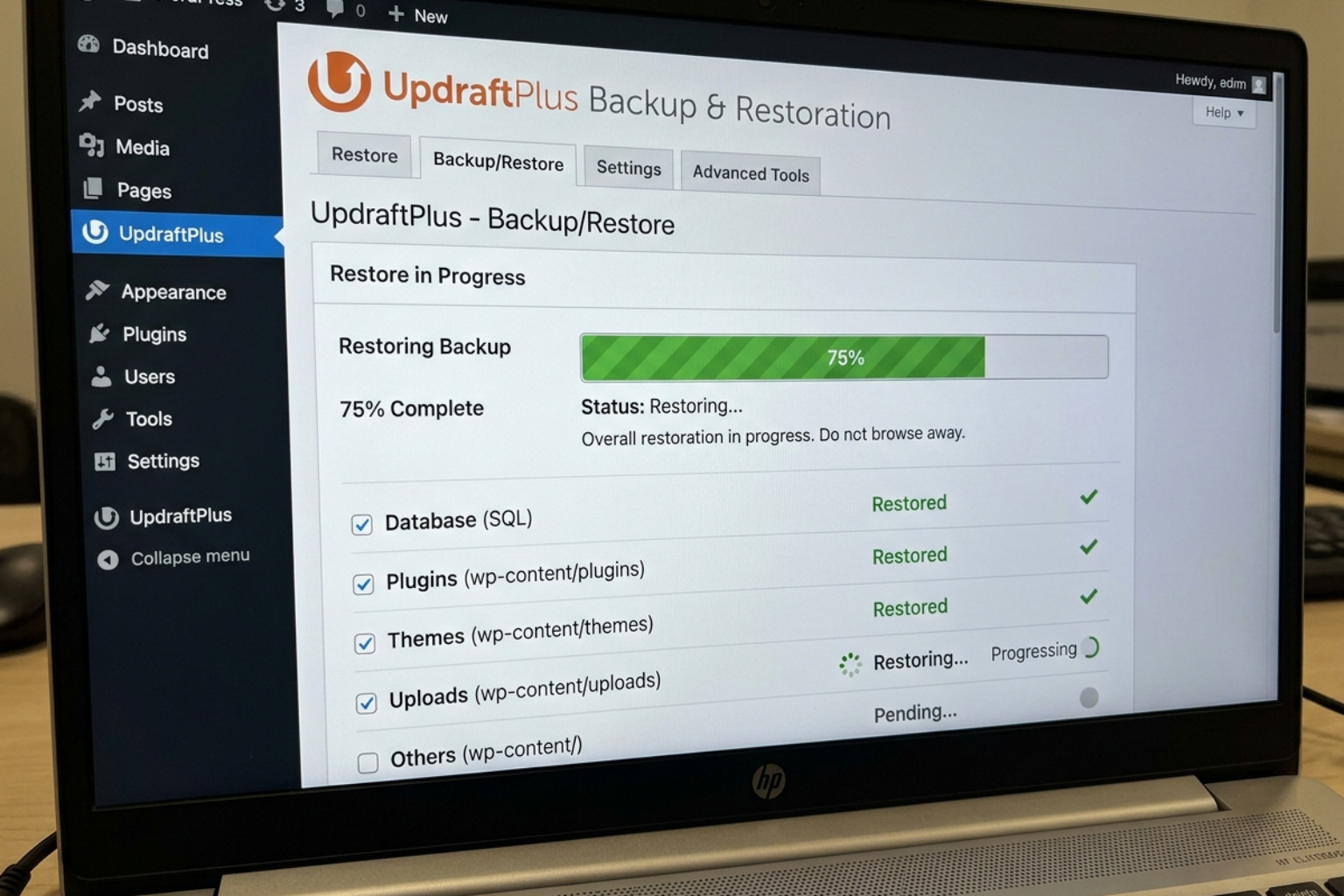 plugin restoration progress bar - wordpress restore backup plugin restoration progress bar - wordpress restore backup