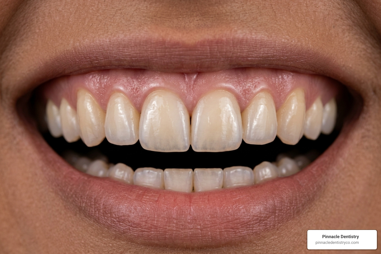 Close-up of high-quality dental porcelain veneers showing natural translucency and texture - what is the average cost of
