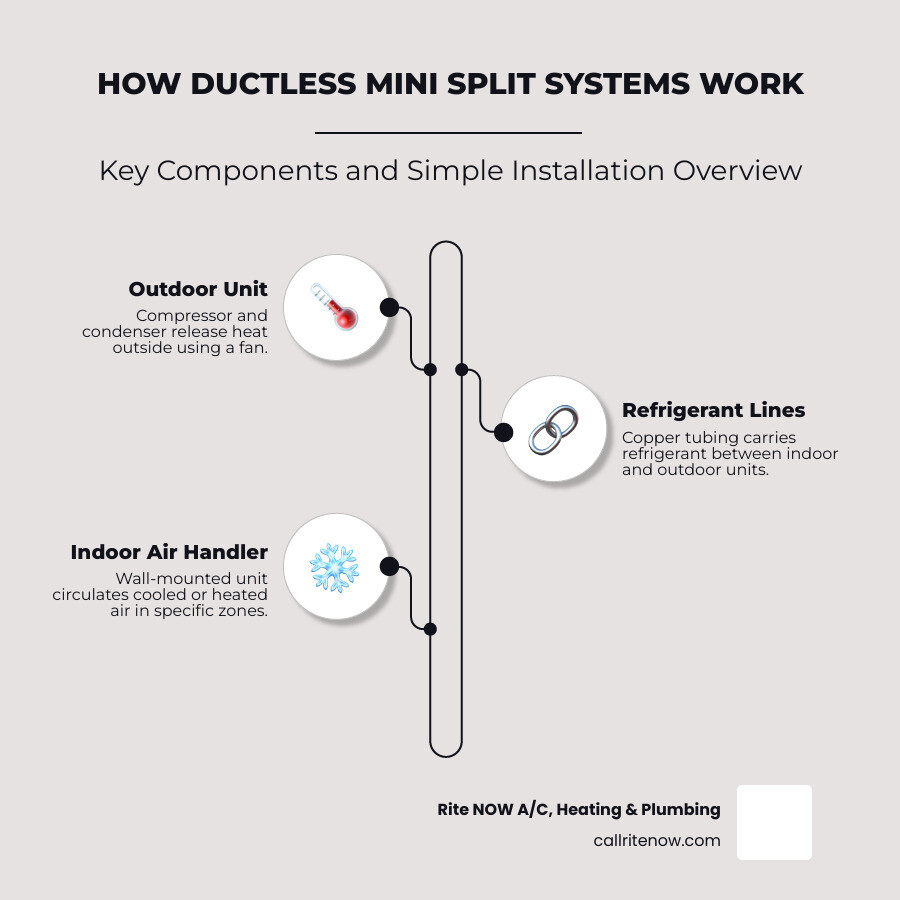 How ductless mini split systems work: components, zones, and installation overview - ductless mini split installers near me