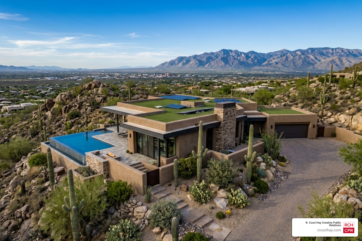 Tucson-area home of Nancy Guthrie showing the Catalina Foothills location - nancy guthrie update