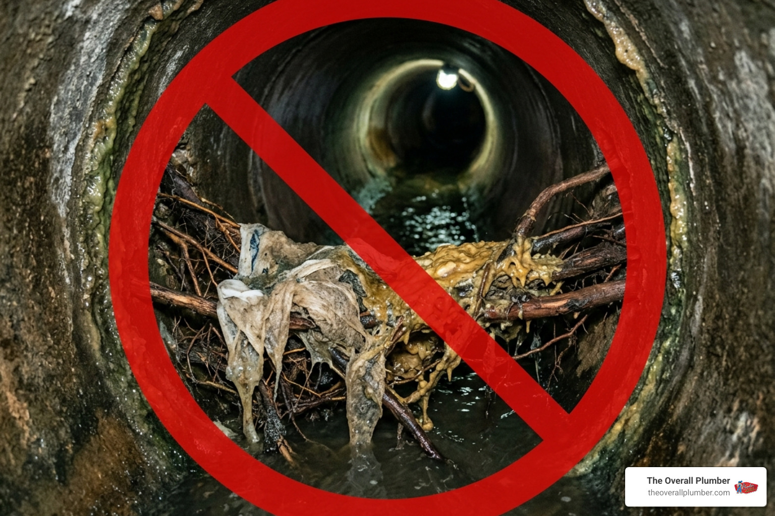 do not flush wipes - sewer drain cleaning service