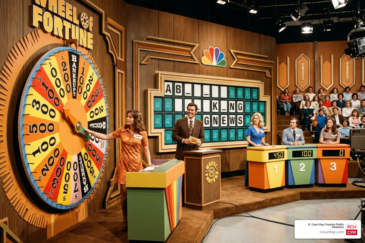 original 1975 Wheel of Fortune set with vertical wheel - wheel of fortune original 1975 Wheel of Fortune set with vertical wheel - wheel of fortune