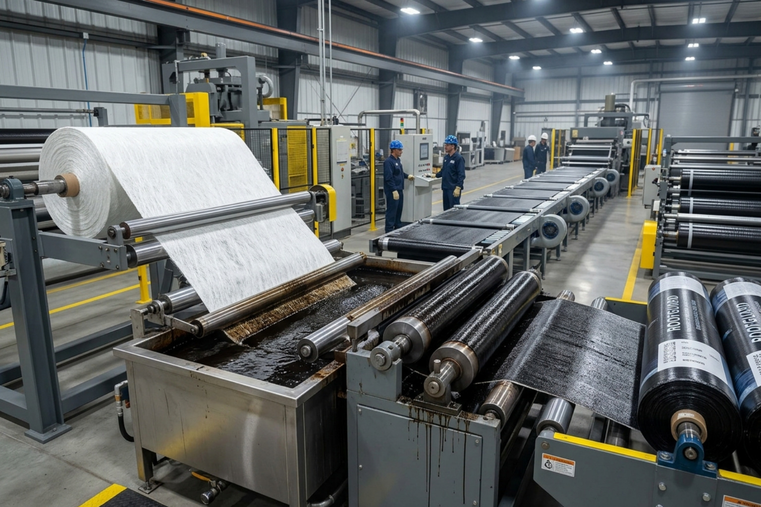 bitumen roll manufacturing process with asphalt and fiberglass - bitumen sheet for roof bitumen roll manufacturing process with asphalt and fiberglass - bitumen sheet for roof