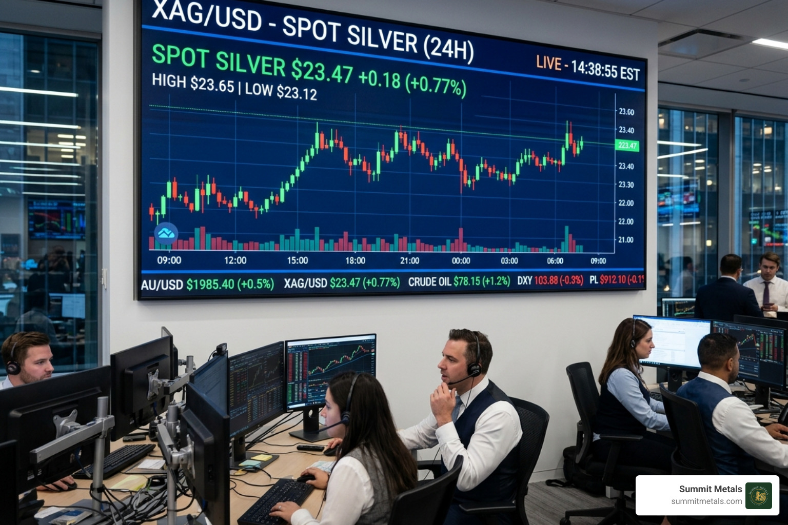 24 hour silver prices live digital ticker - 24 hour silver prices