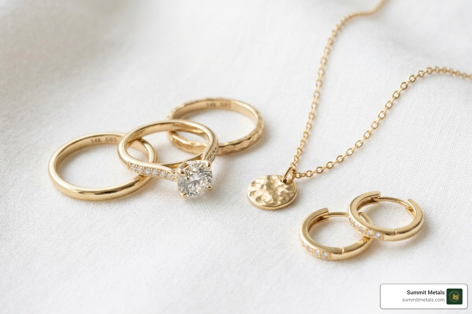 price of 1 ounce of 14k gold