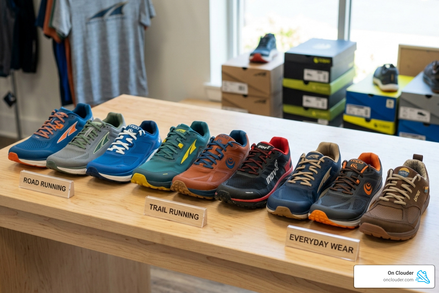 various athletic shoes with wide forefoots arranged by activity type - best wide toebox shoes various athletic shoes with wide forefoots arranged by activity type - best wide toebox shoes