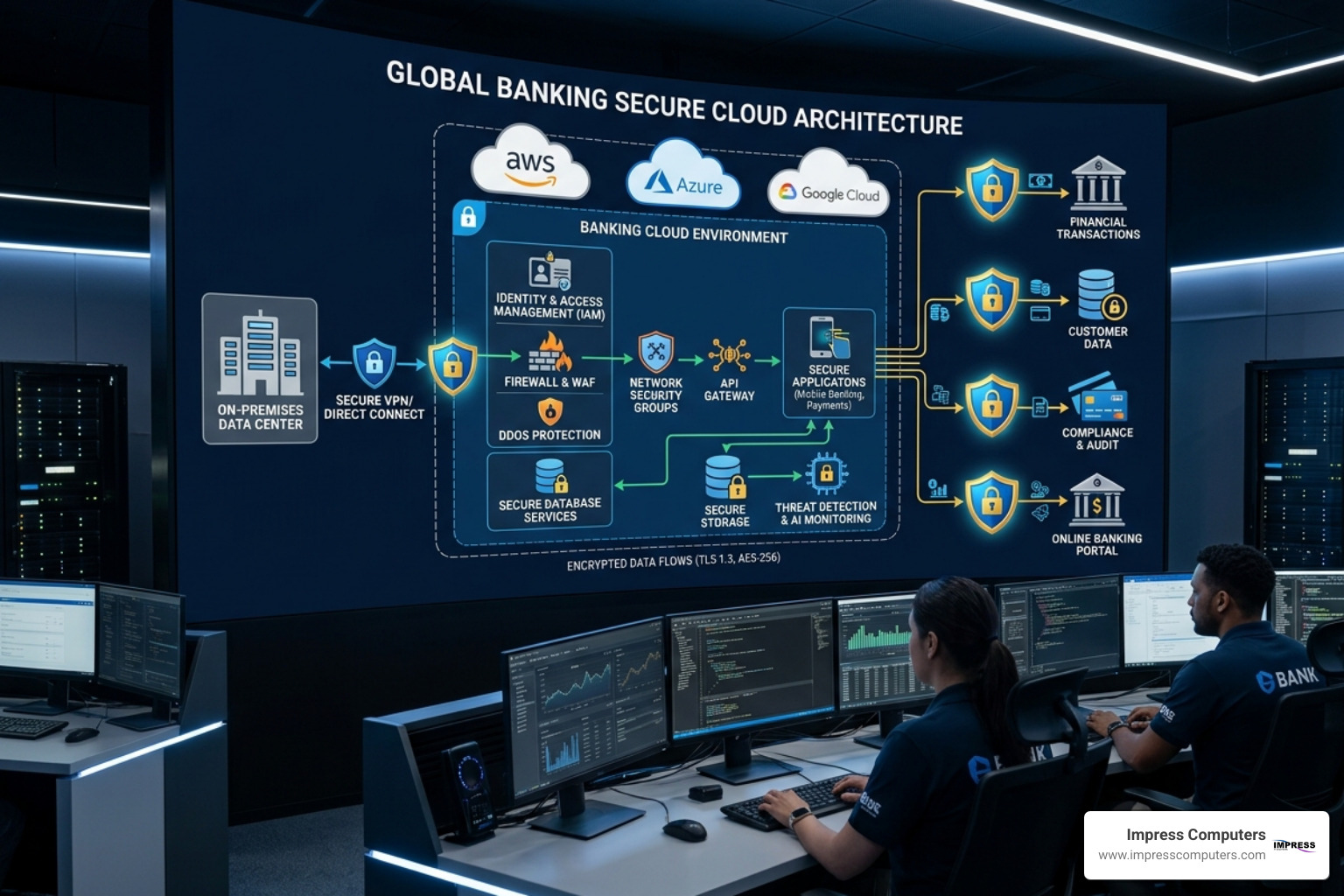 modern cloud security architecture for banking and financial institutions - email security for banks modern cloud security architecture for banking and financial institutions - email security for banks