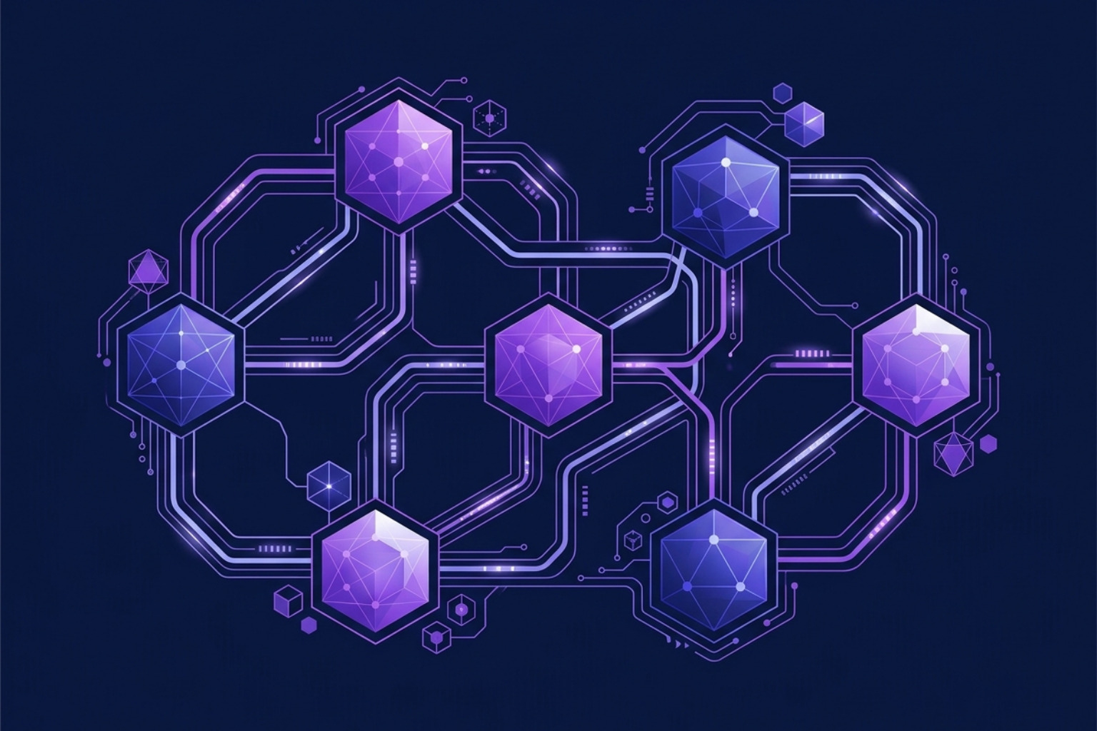 Interconnected business functions framework - AI transformation roadmap Interconnected business functions framework - AI transformation roadmap