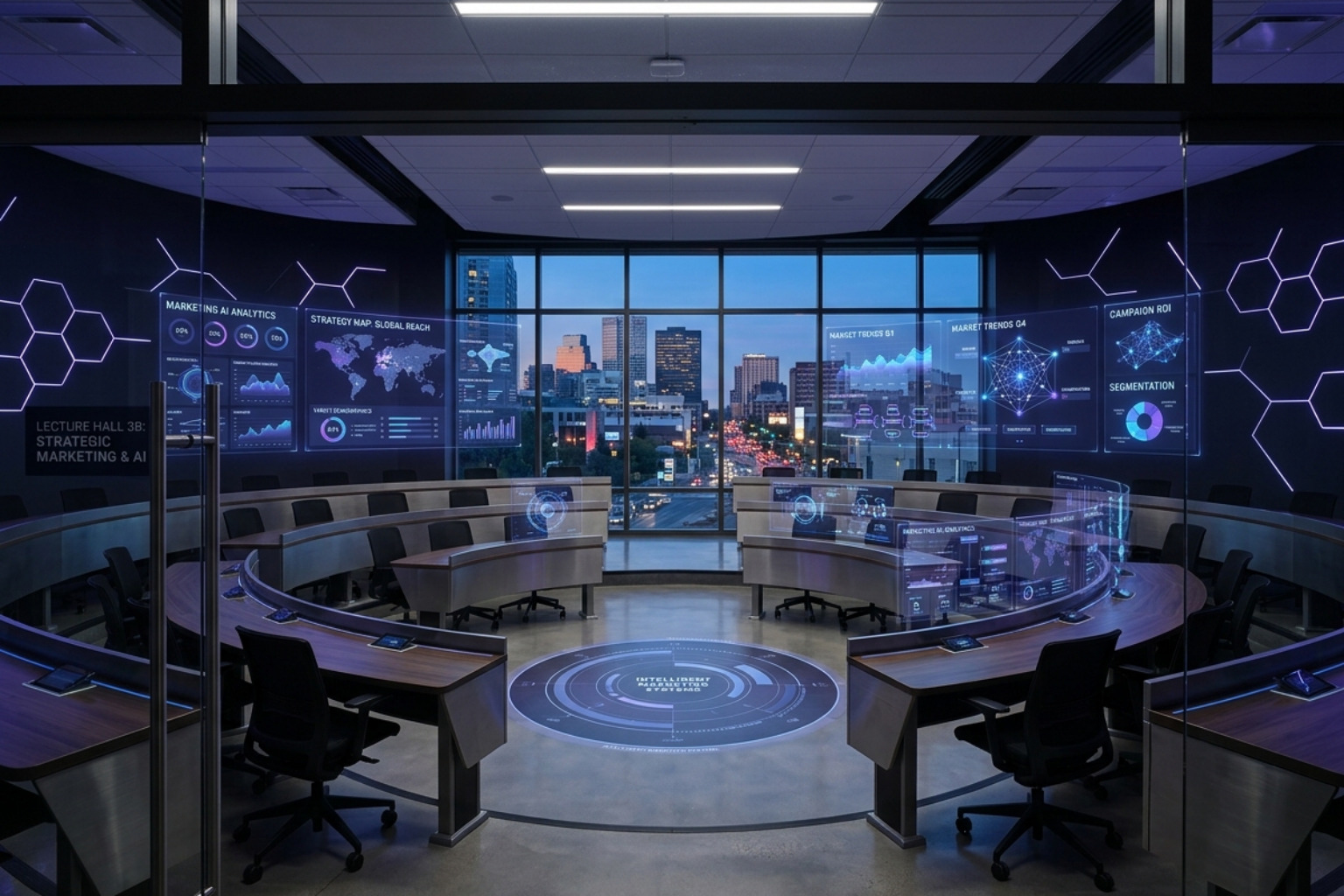 Future marketing classroom - AI for marketing professors