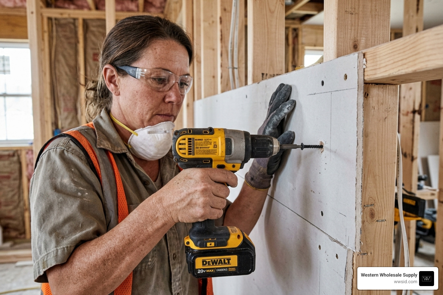 1-1/4 inch screws being driven into 1/2-inch drywall on wood studs - 1 1 4 sheetrock screws 1-1/4 inch screws being driven into 1/2-inch drywall on wood studs - 1 1 4 sheetrock screws