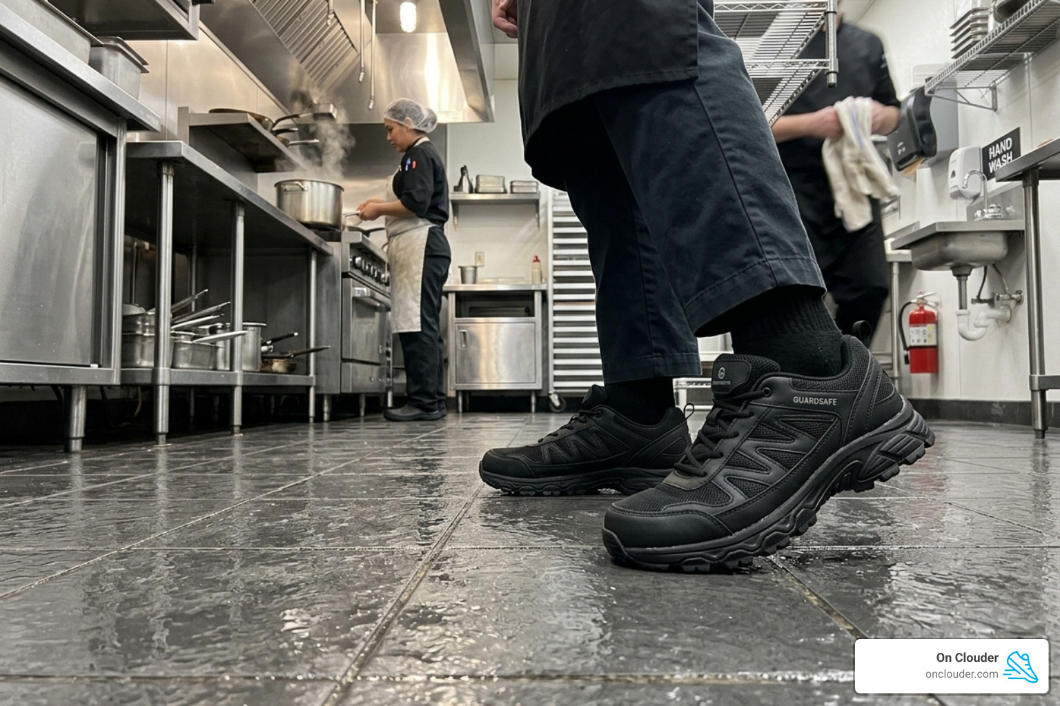 non slip sneakers for work in a professional environment - non slip sneakers for work