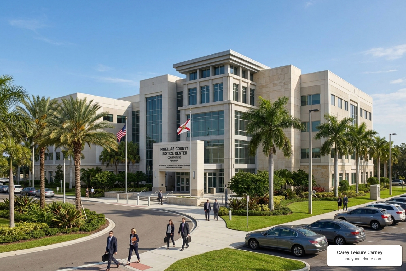 The Pinellas County Justice Center where Florida injury lawsuits are filed - Statute of limitations accident