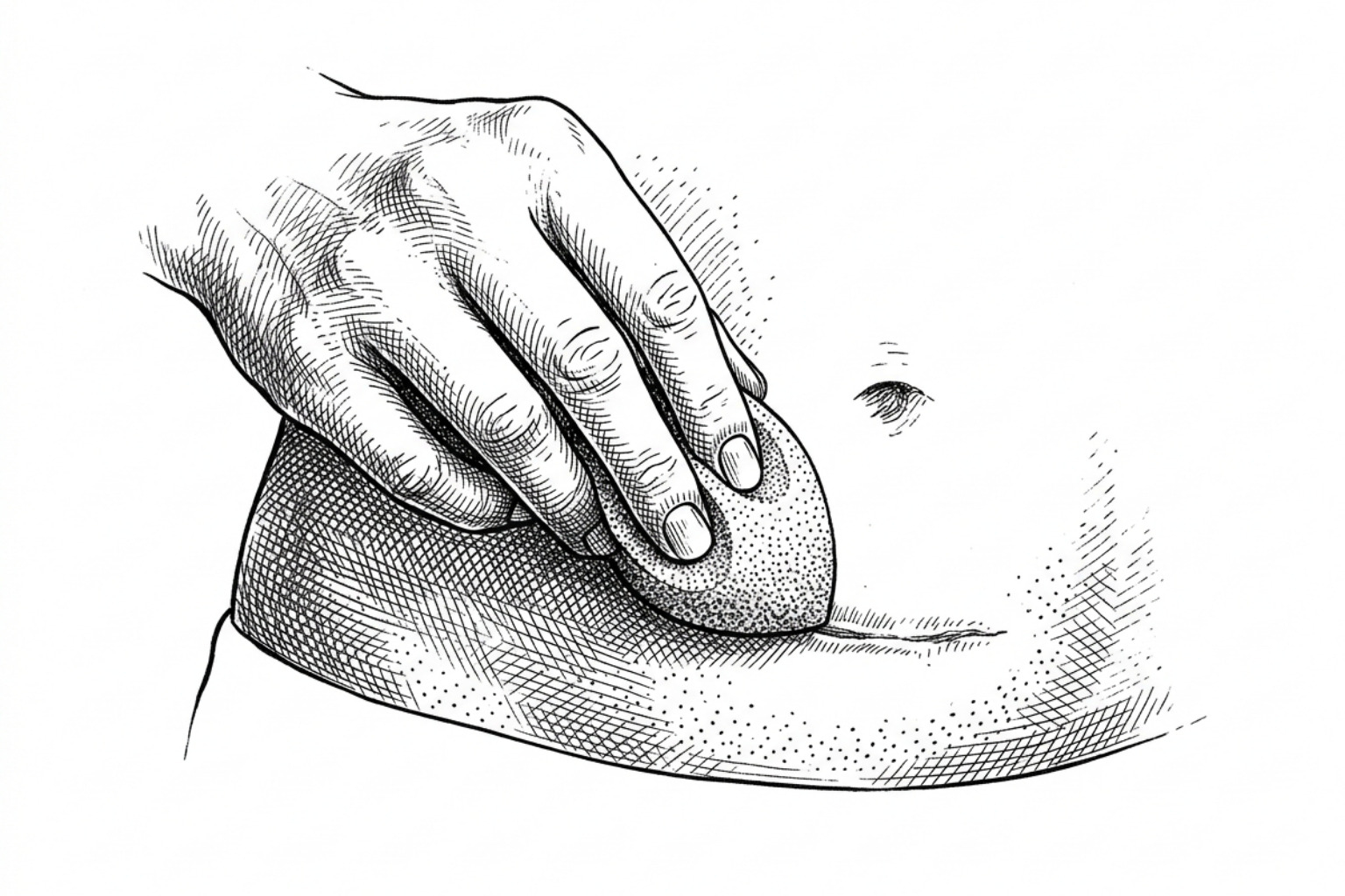 step-by-step medical makeup application - surgical scar concealer