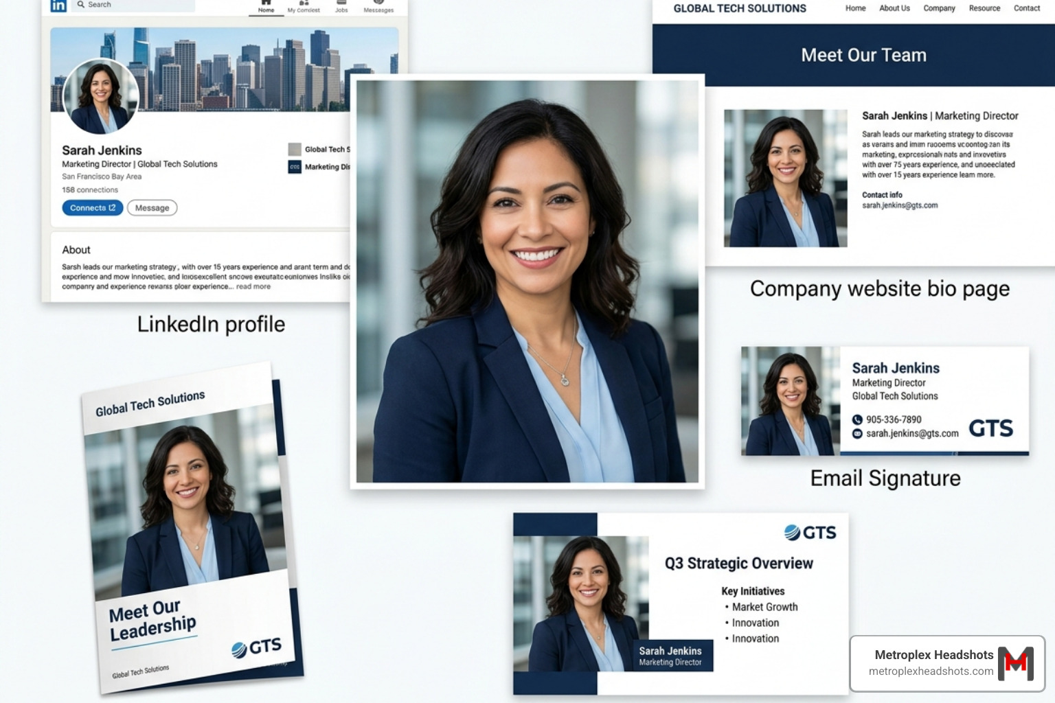 headshot used across different platforms - business professional portrait headshot used across different platforms - business professional portrait