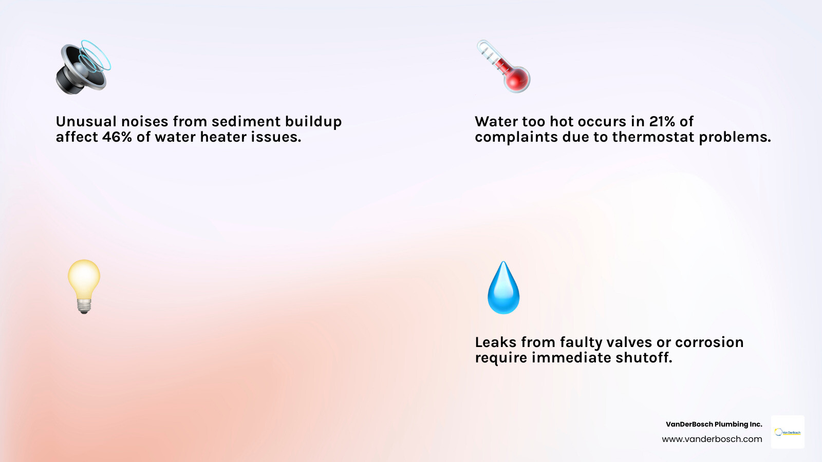 Water heater components diagram showing common failure points like anode rod, heating element, T&P valve, thermostat, and Water heater components diagram showing common failure points like anode rod, heating element, T&P valve, thermostat, and