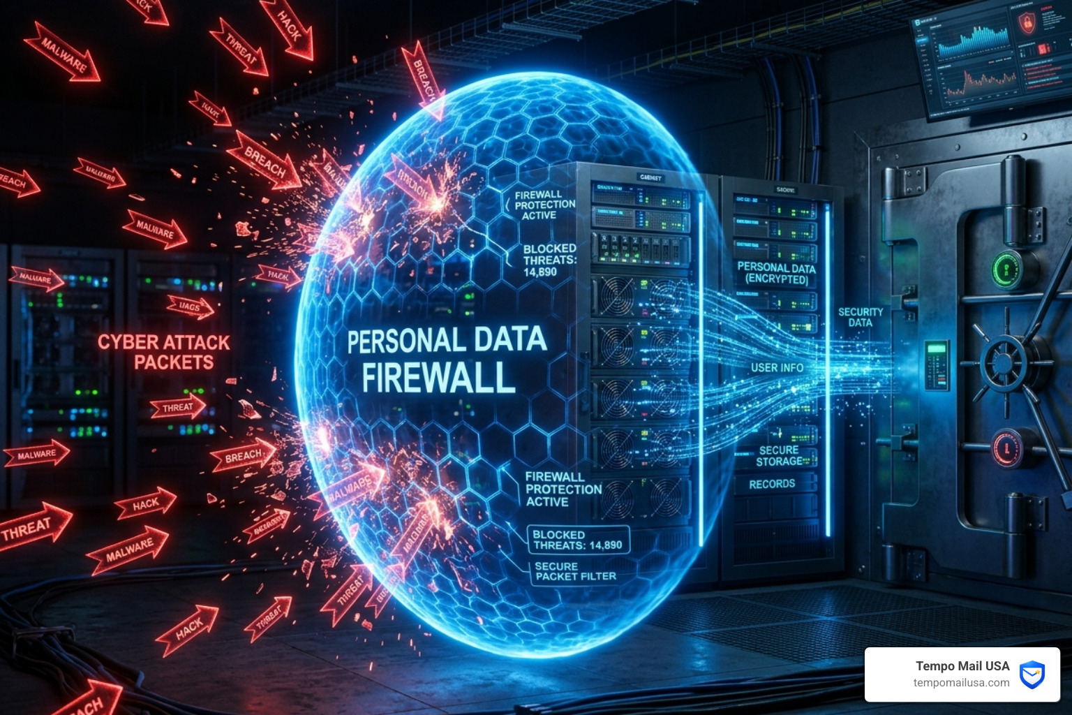 Digital firewall protecting personal data from incoming malicious packets - advantages of digital wallet vs credit card Digital firewall protecting personal data from incoming malicious packets - advantages of digital wallet vs credit card