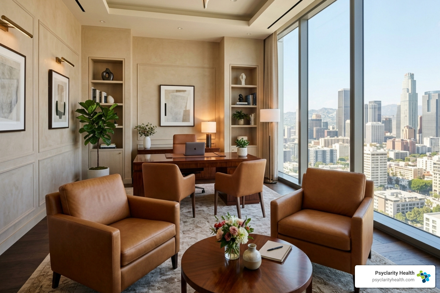 Private consultation room in a luxury facility - intensive outpatient los angeles