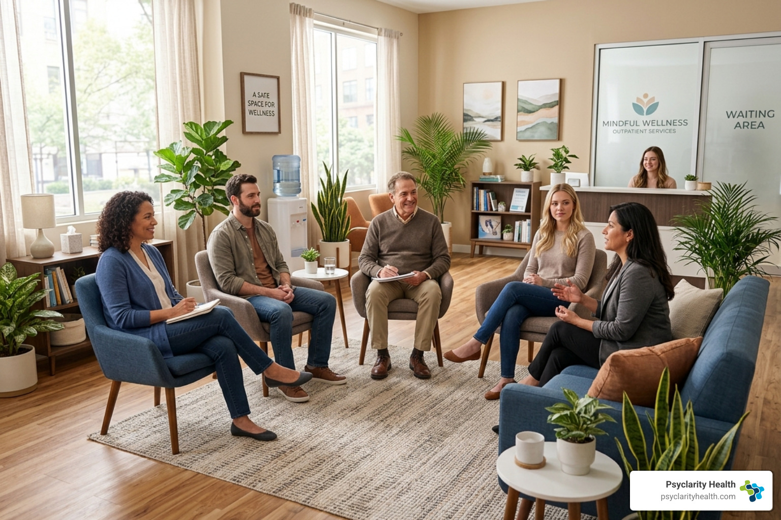 Modern clinical setting for mental health treatment - intensive outpatient los angeles