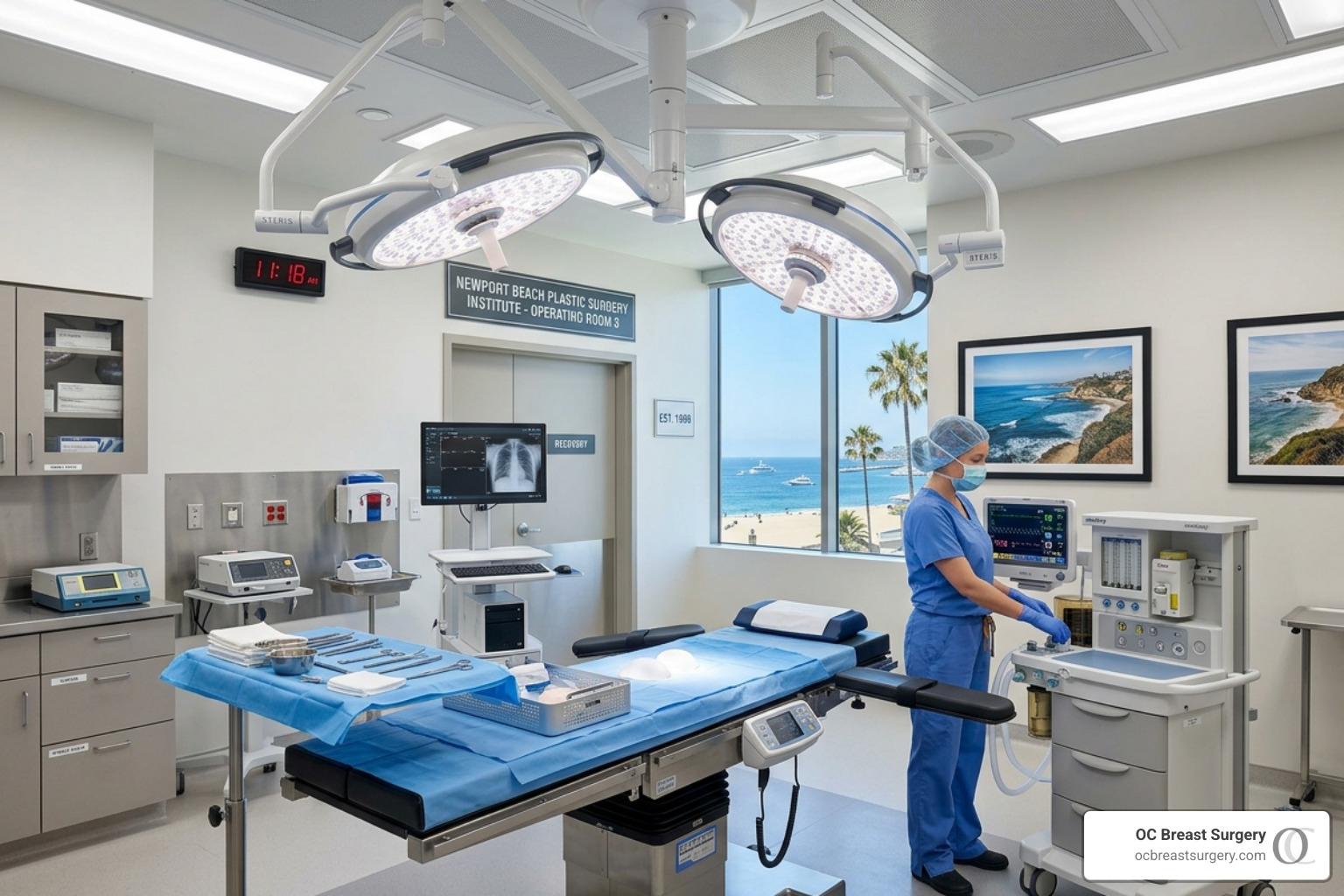 Modern surgical facility for breast implant removal in Newport Beach - breast explant surgery newport beach