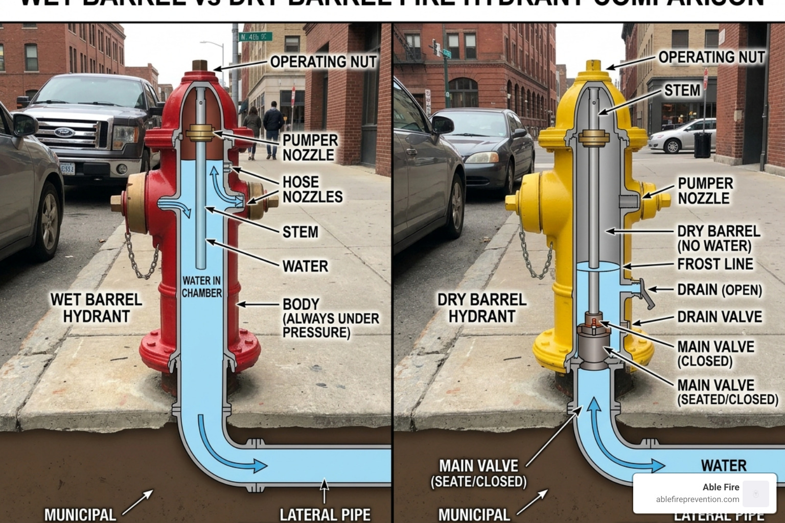 dry barrel hydrant vs wet barrel hydrant - fire hydrant inspection dry barrel hydrant vs wet barrel hydrant - fire hydrant inspection