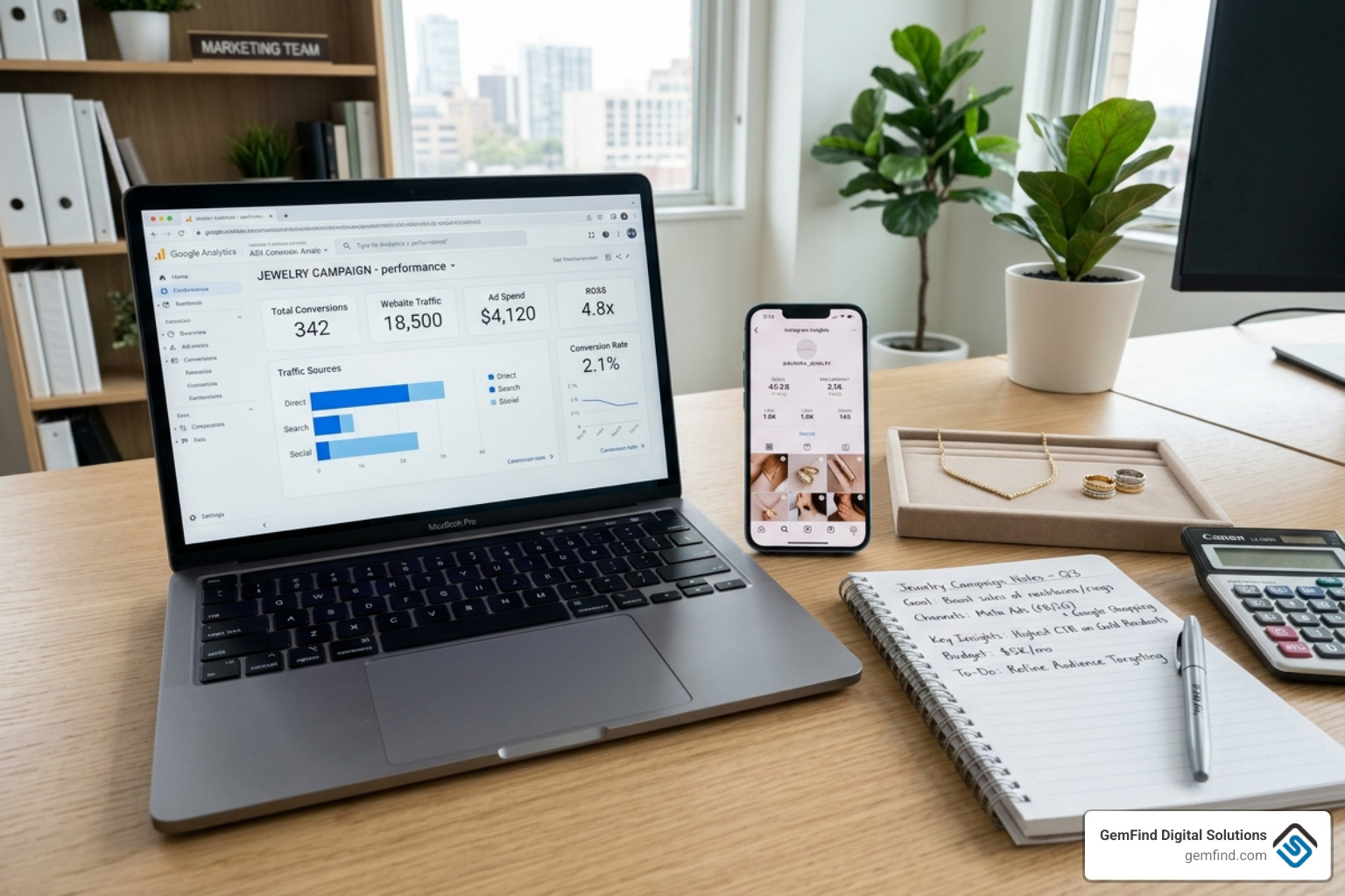 how and what tools to use to measure jewelry compaign effectively