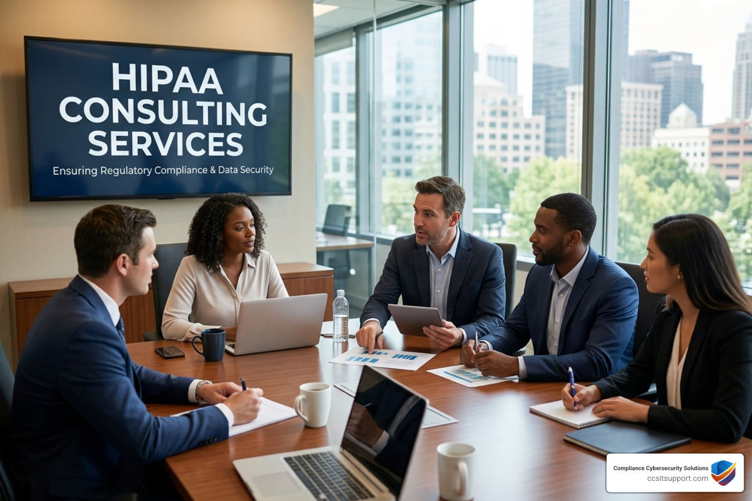 Cybersecurity expert performing a system audit on medical servers - hipaa consulting services Cybersecurity expert performing a system audit on medical servers - hipaa consulting services