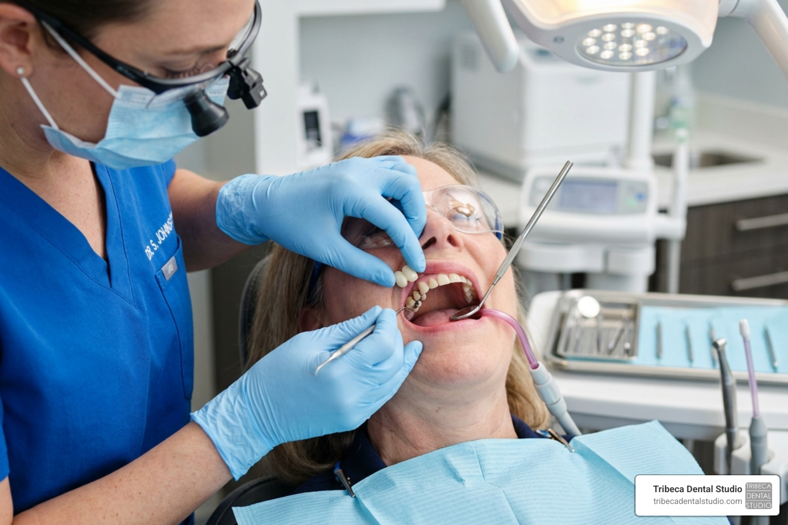 dental crown placement - cracked tooth repair near me