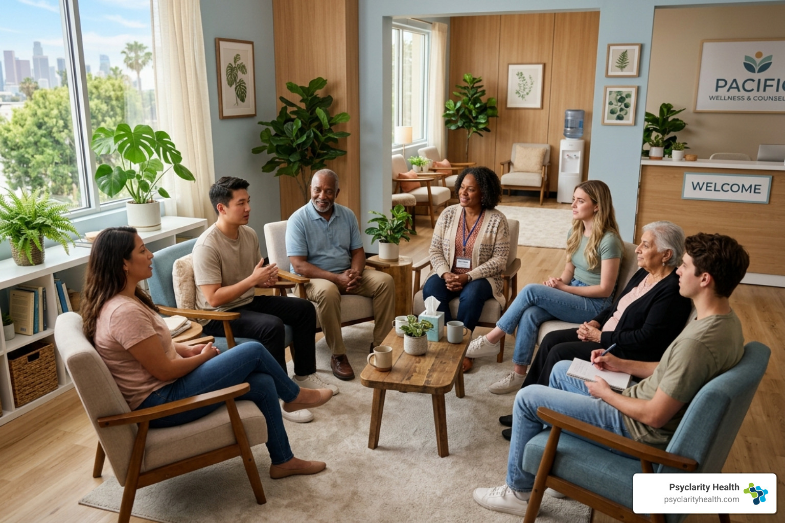 Modern and welcoming clinical setting for outpatient mental health - mental health outpatient los angeles