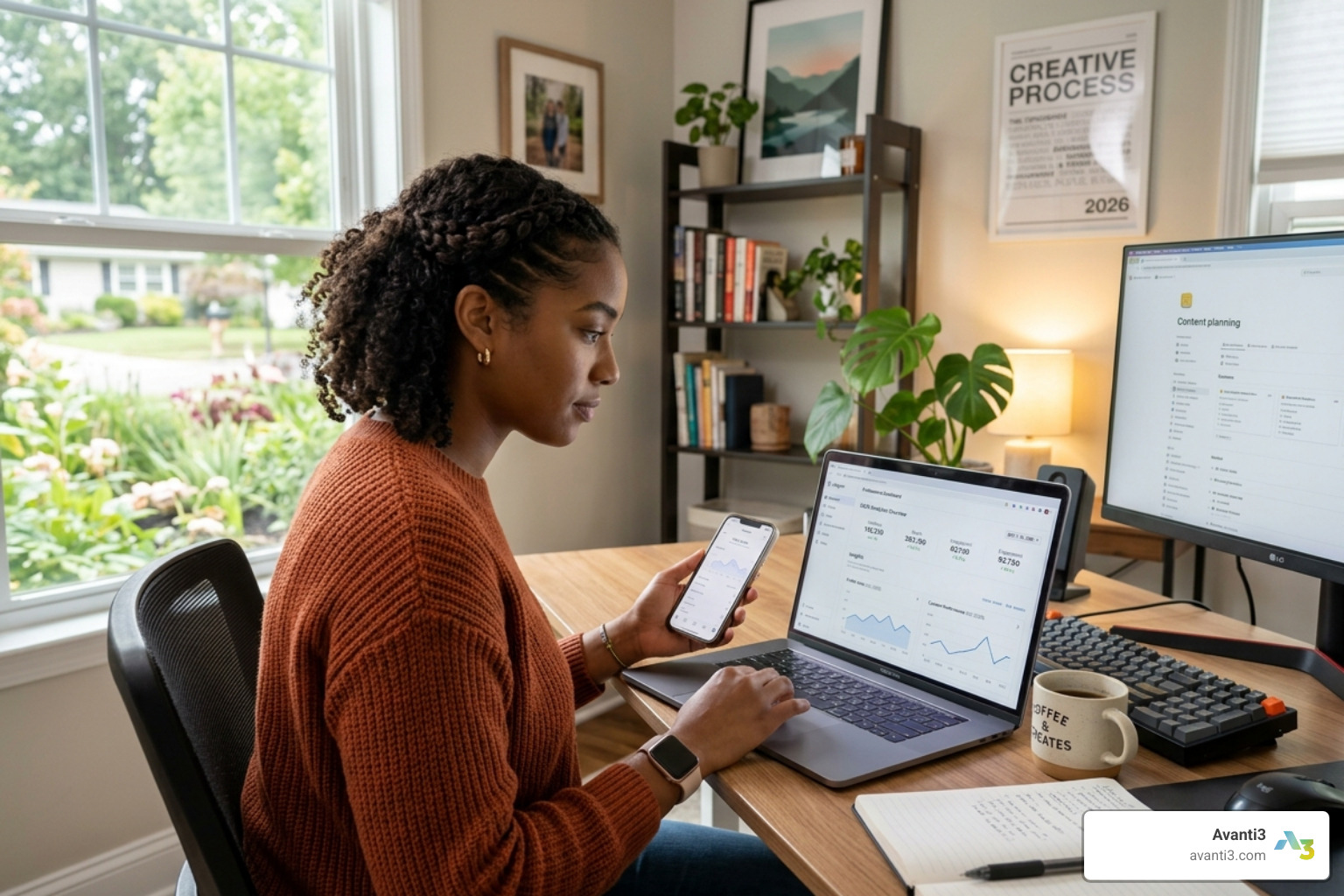 Digital creator analyzing Instagram Professional Dashboard 2026 - instagram creator monetization