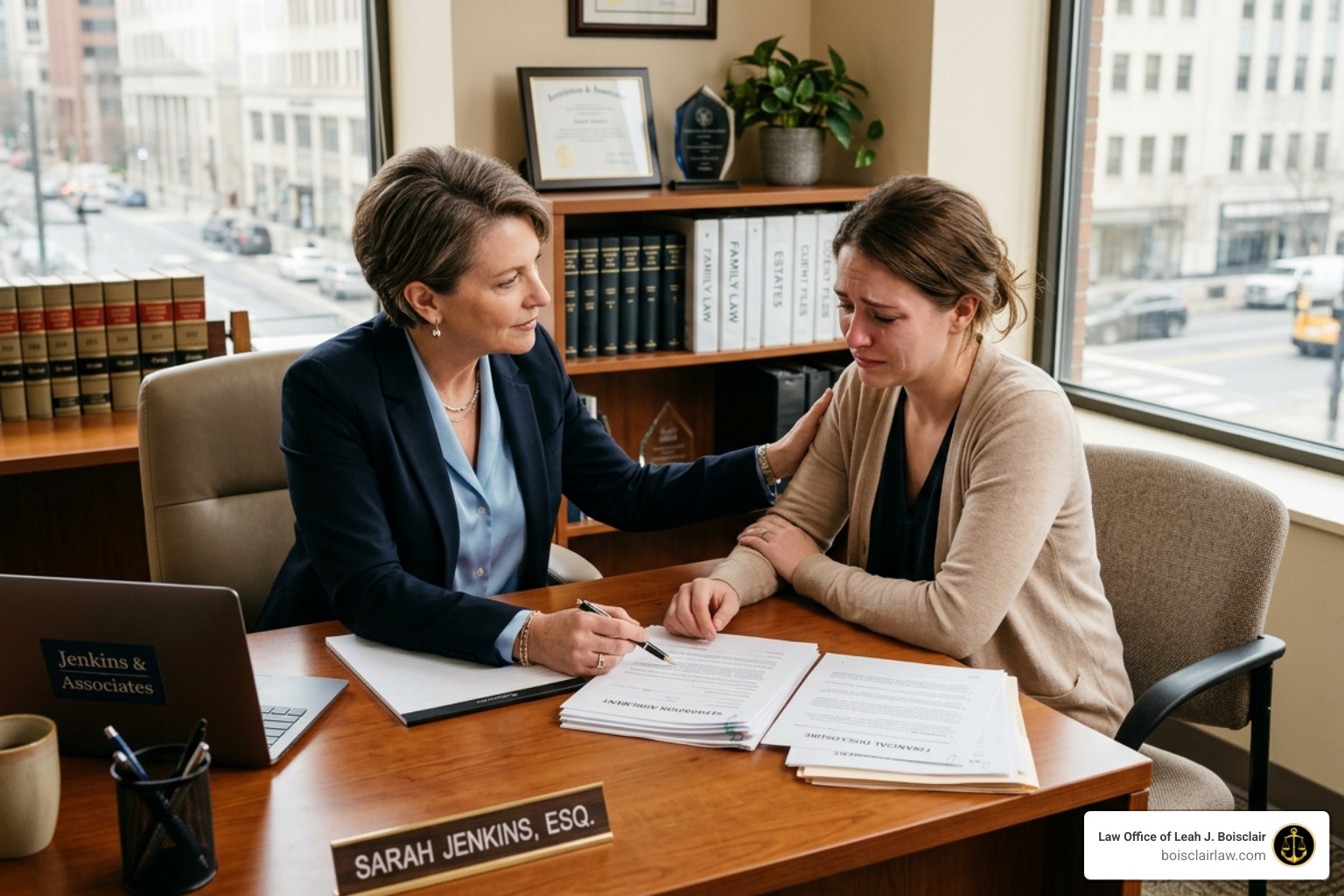 A supportive legal consultation for a victim of emotional abuse - divorce attorneys specializing in emotional abuse