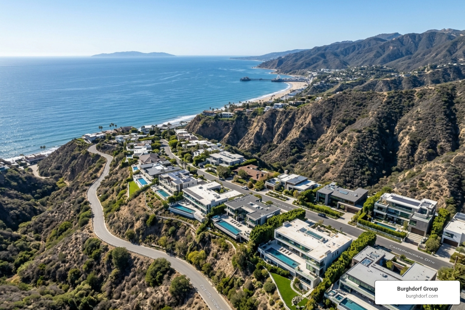 pacific palisades ocean view homes