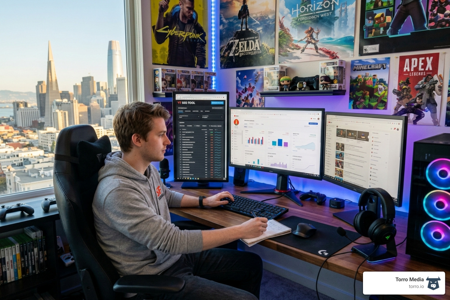 seo for gaming channel