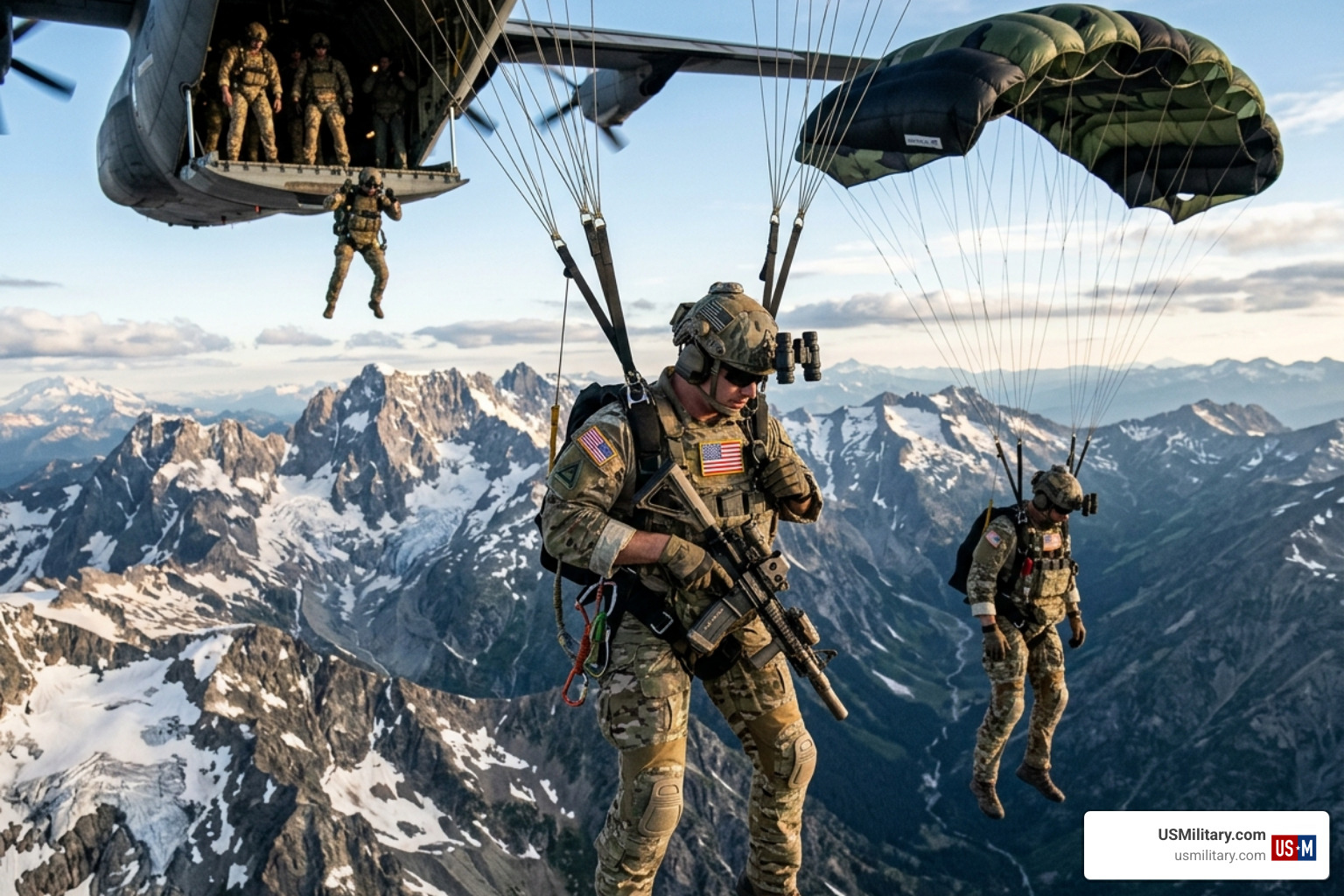 Delta Force operators during a high-altitude training exercise - How Army Delta Force Became the Army's Most Elite Force Delta Force operators during a high-altitude training exercise - How Army Delta Force Became the Army's Most Elite Force