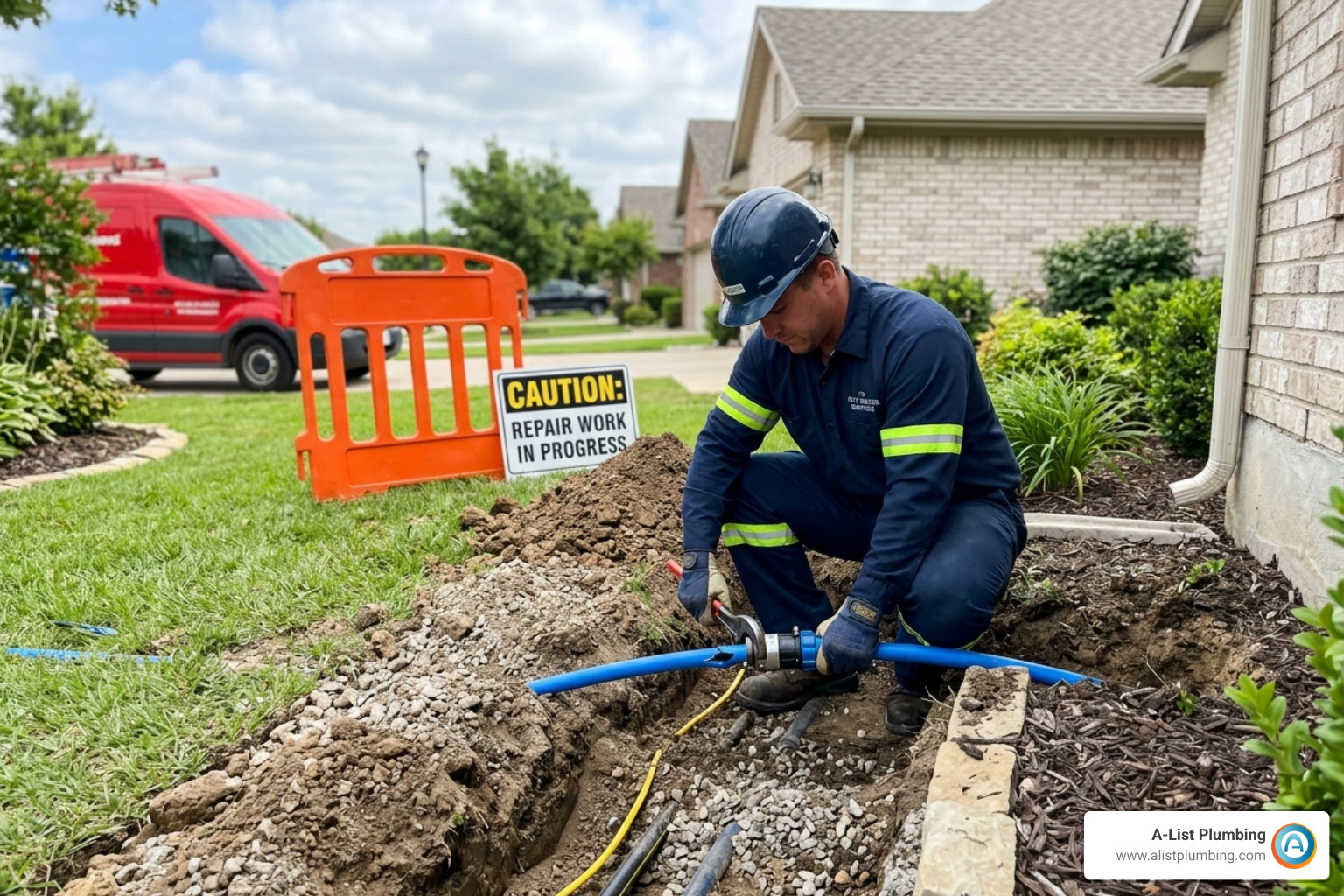 Symptoms of a leaking outdoor water pipe: soggy soil, low pressure, high bills - repair outside water pipe Symptoms of a leaking outdoor water pipe: soggy soil, low pressure, high bills - repair outside water pipe