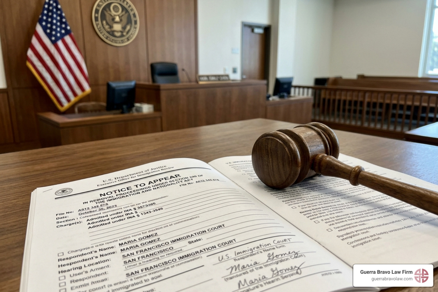immigration court gavel and legal gavel on a desk - deportation for green card holders immigration court gavel and legal gavel on a desk - deportation for green card holders