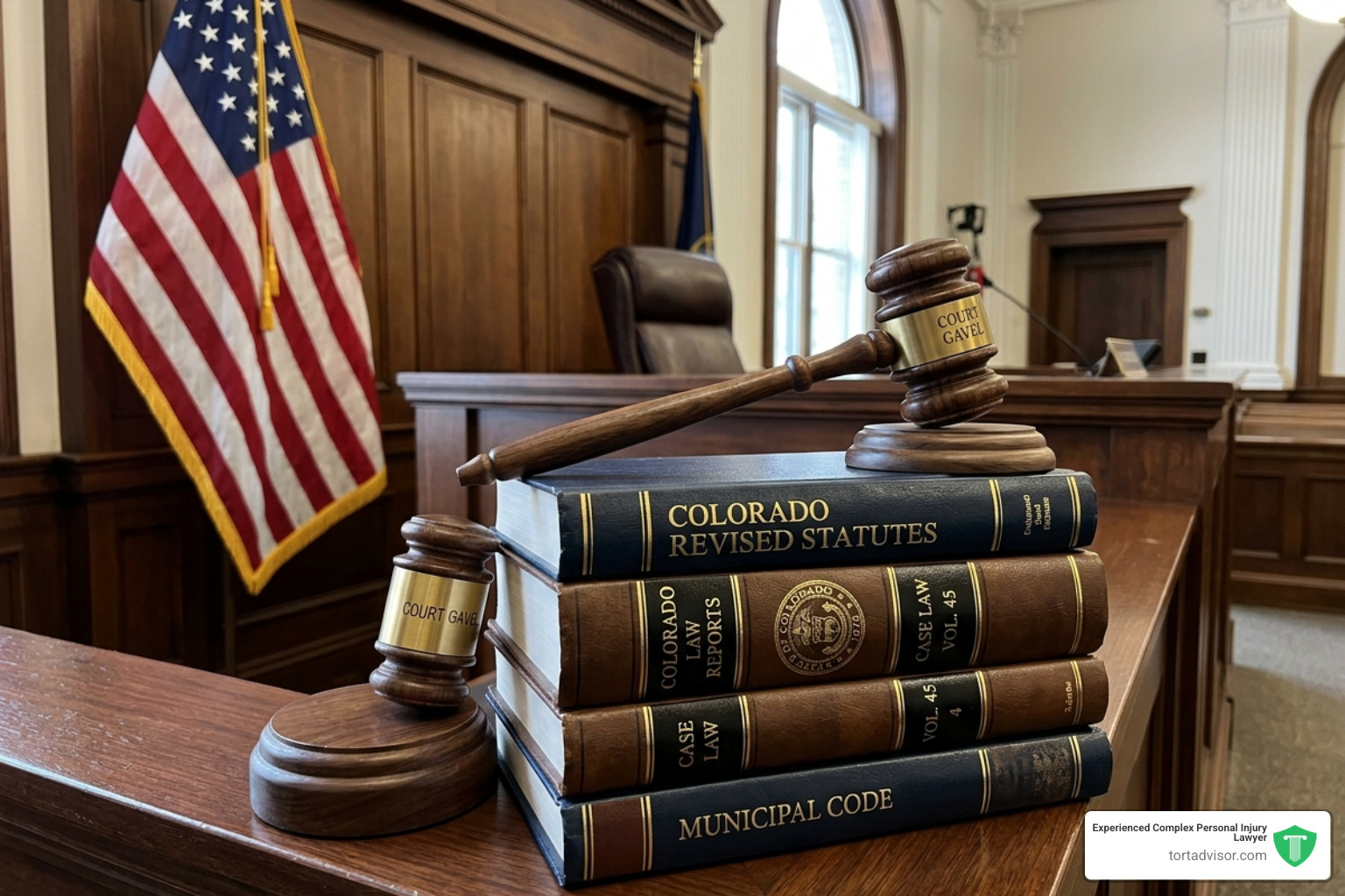 courtroom gavel and Colorado law books - denver product liability attorney courtroom gavel and Colorado law books - denver product liability attorney