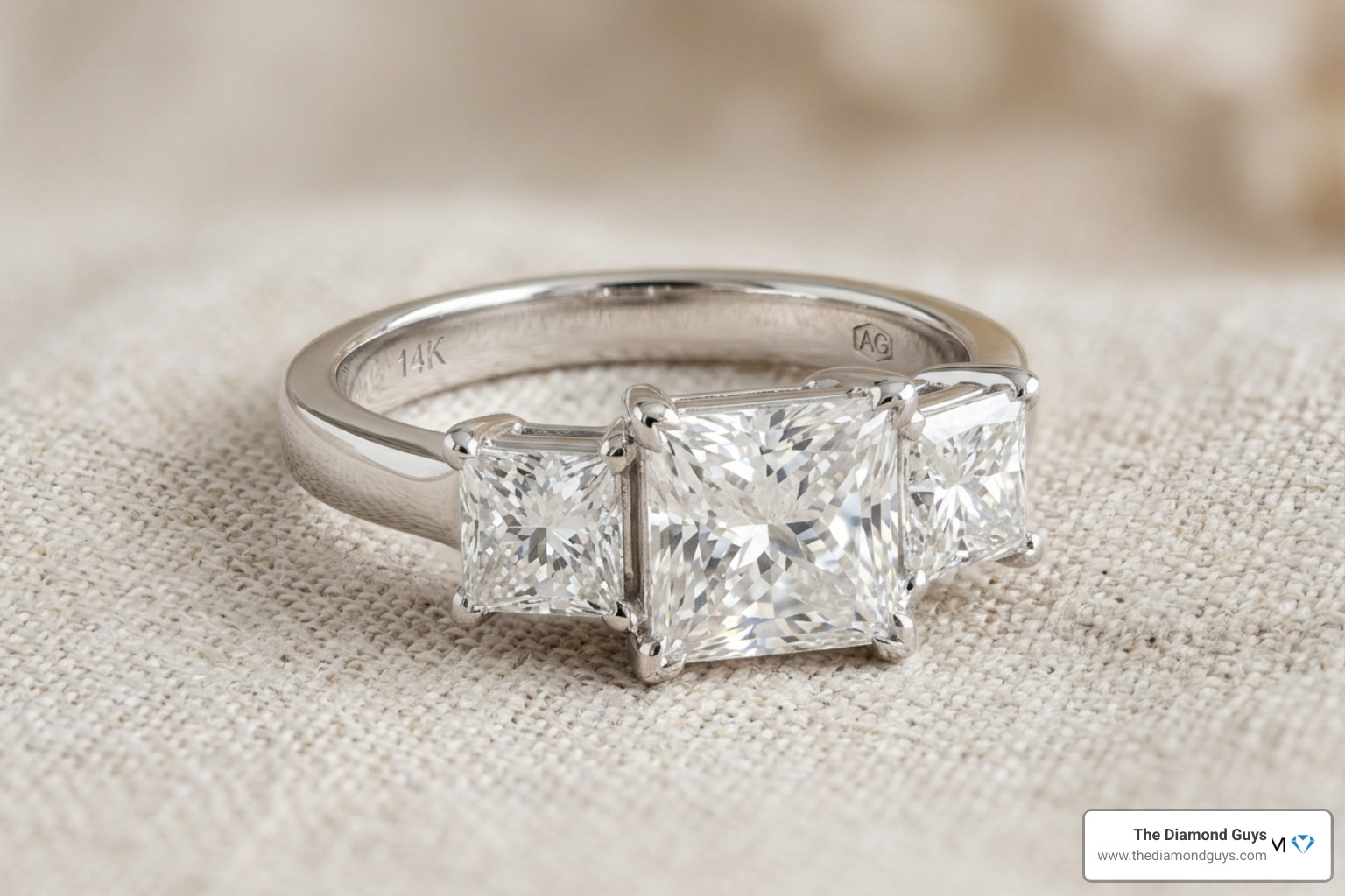 3 stone princess cut engagement ring 3 stone princess cut engagement ring
