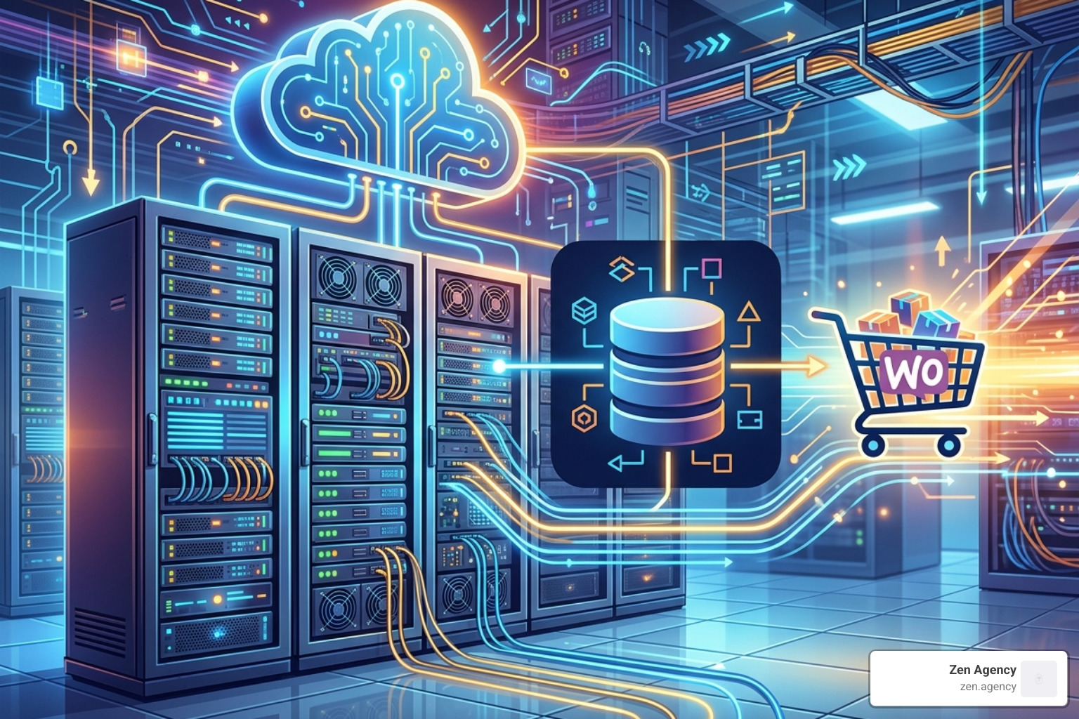 diagram of high-performance managed WooCommerce server architecture - Fix slow WooCommerce diagram of high-performance managed WooCommerce server architecture - Fix slow WooCommerce