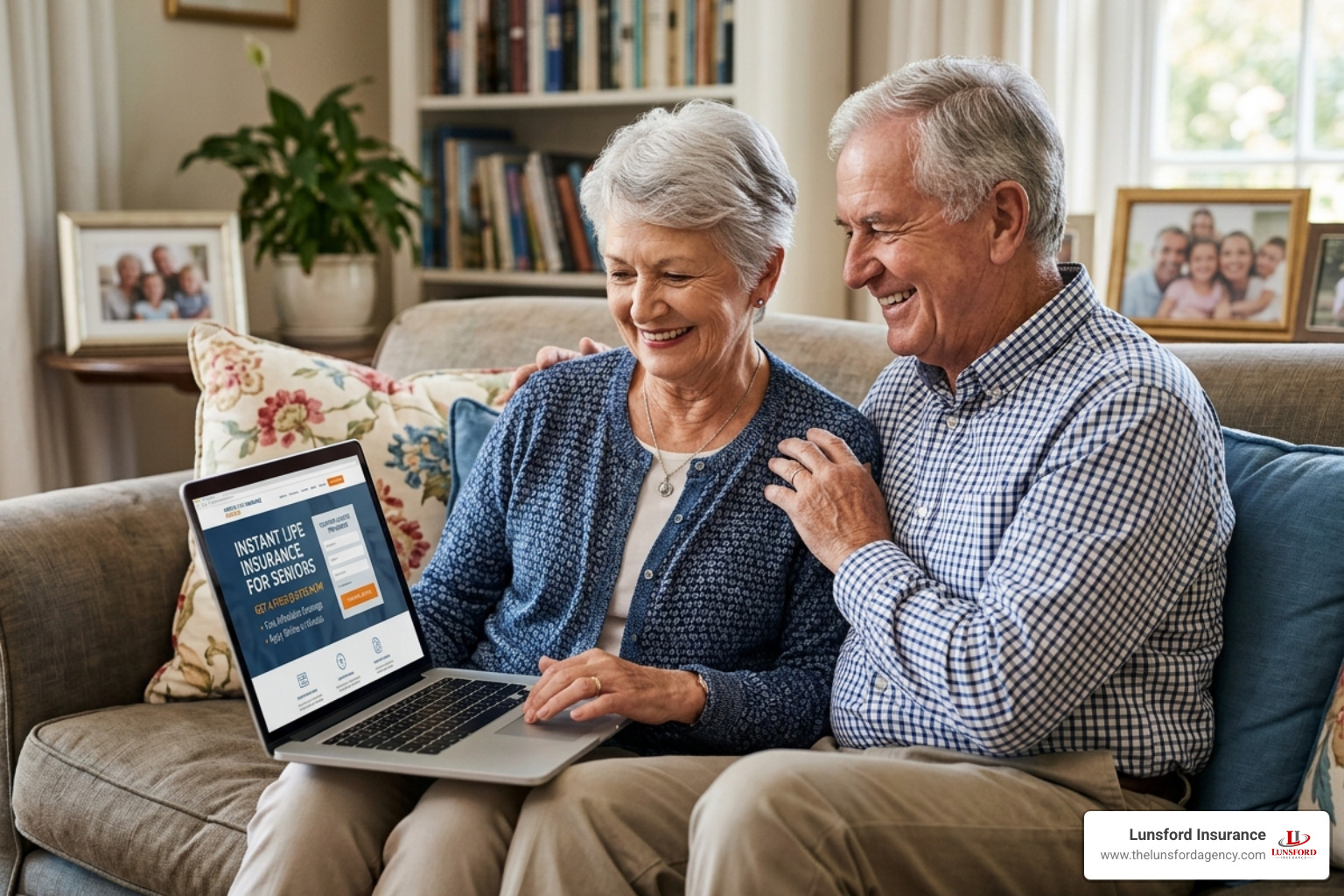 Senior reviewing a life insurance policy document - Instant life insurance seniors