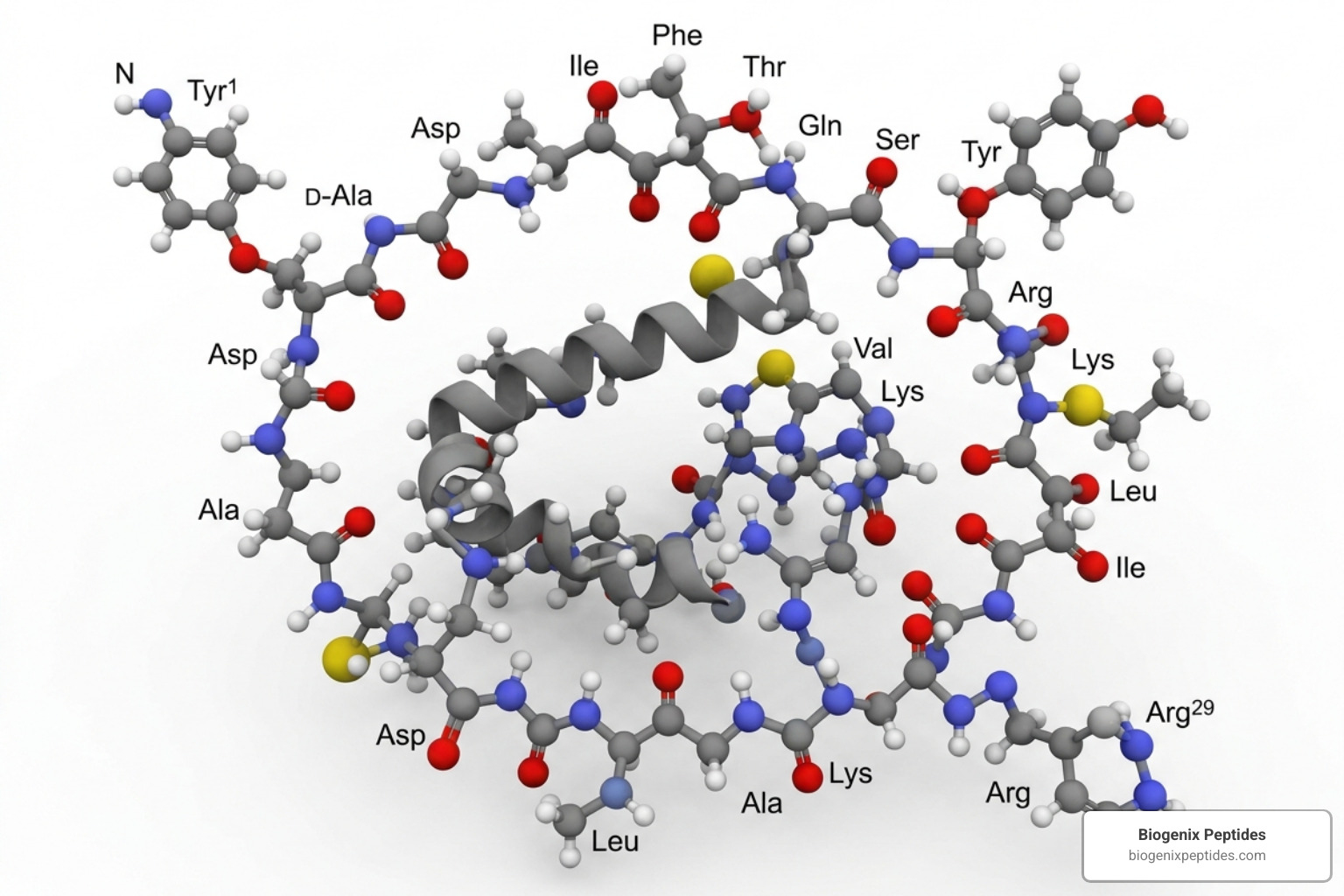 CJC-1295 no DAC peptide molecular structure - cjc-1295 no dac CJC-1295 no DAC peptide molecular structure - cjc-1295 no dac