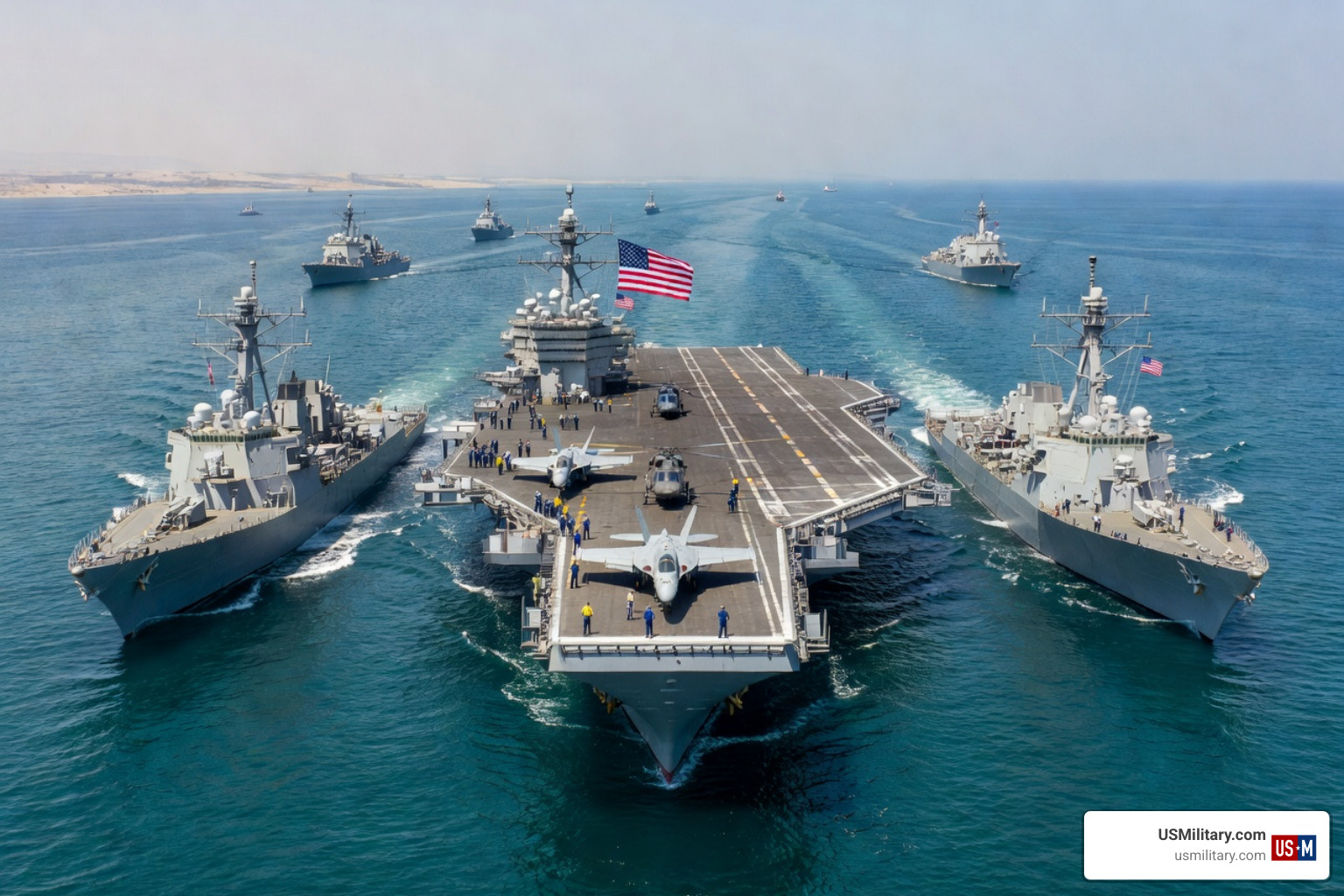 U.S. Navy carrier strike group patrolling the Persian Gulf - Trump Promises To Finish Off Iran With Blockade of Strait of U.S. Navy carrier strike group patrolling the Persian Gulf - Trump Promises To Finish Off Iran With Blockade of Strait of