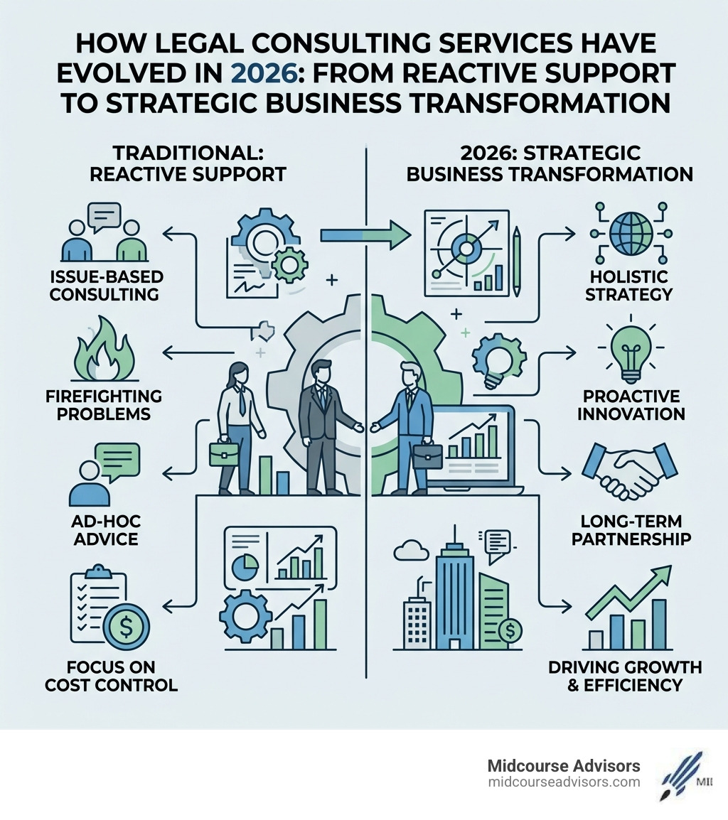How legal consulting services have evolved in 2026 - from reactive support to strategic business transformation - legal