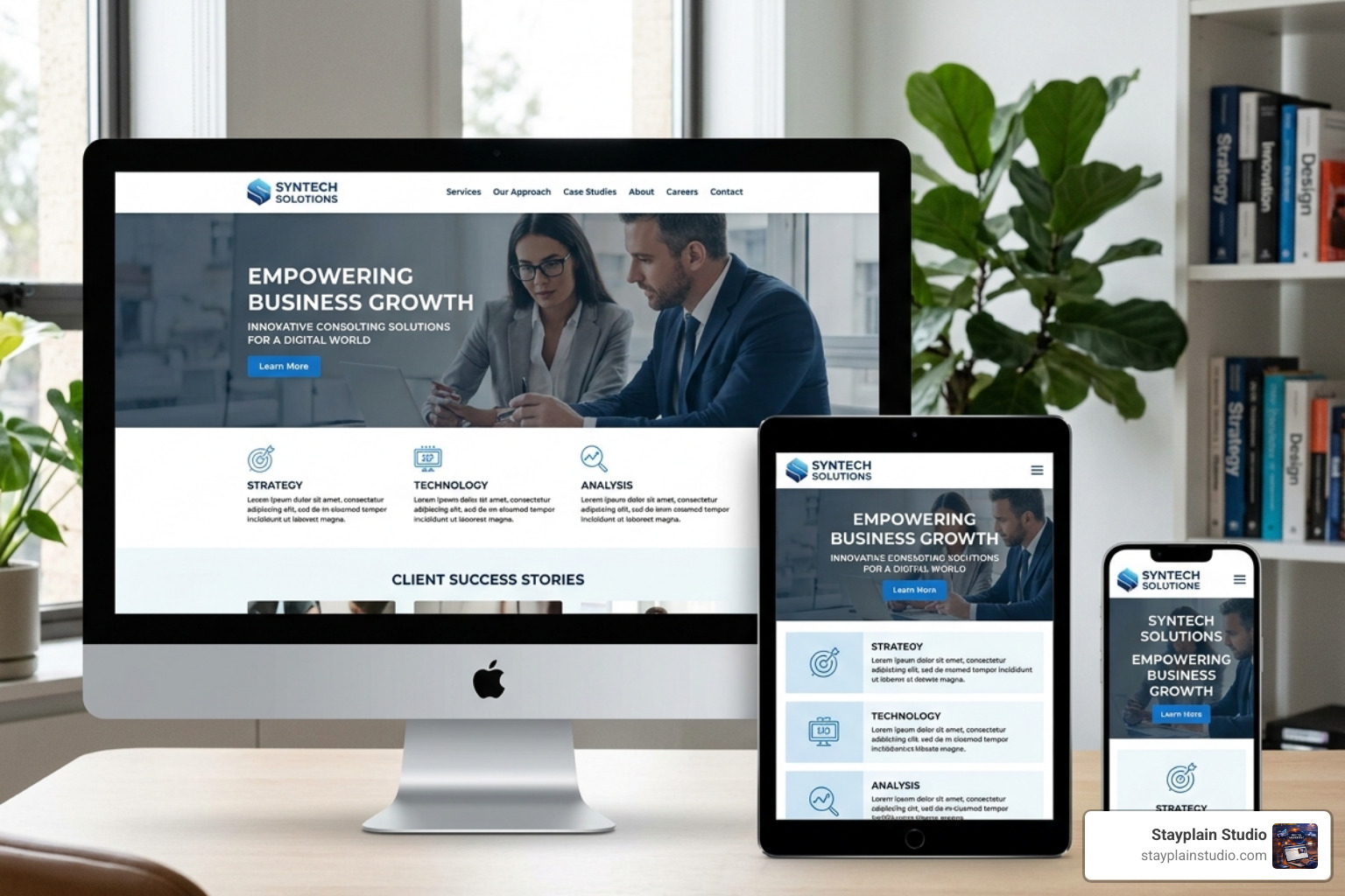 responsive website layout - best web developers in ghana