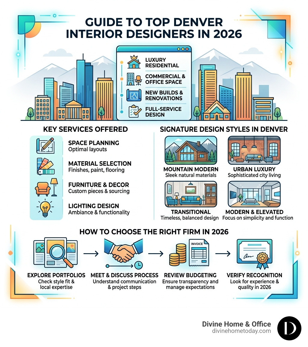The Best Interior Designer Denver CO Can Provide For Your Home | Divine ...