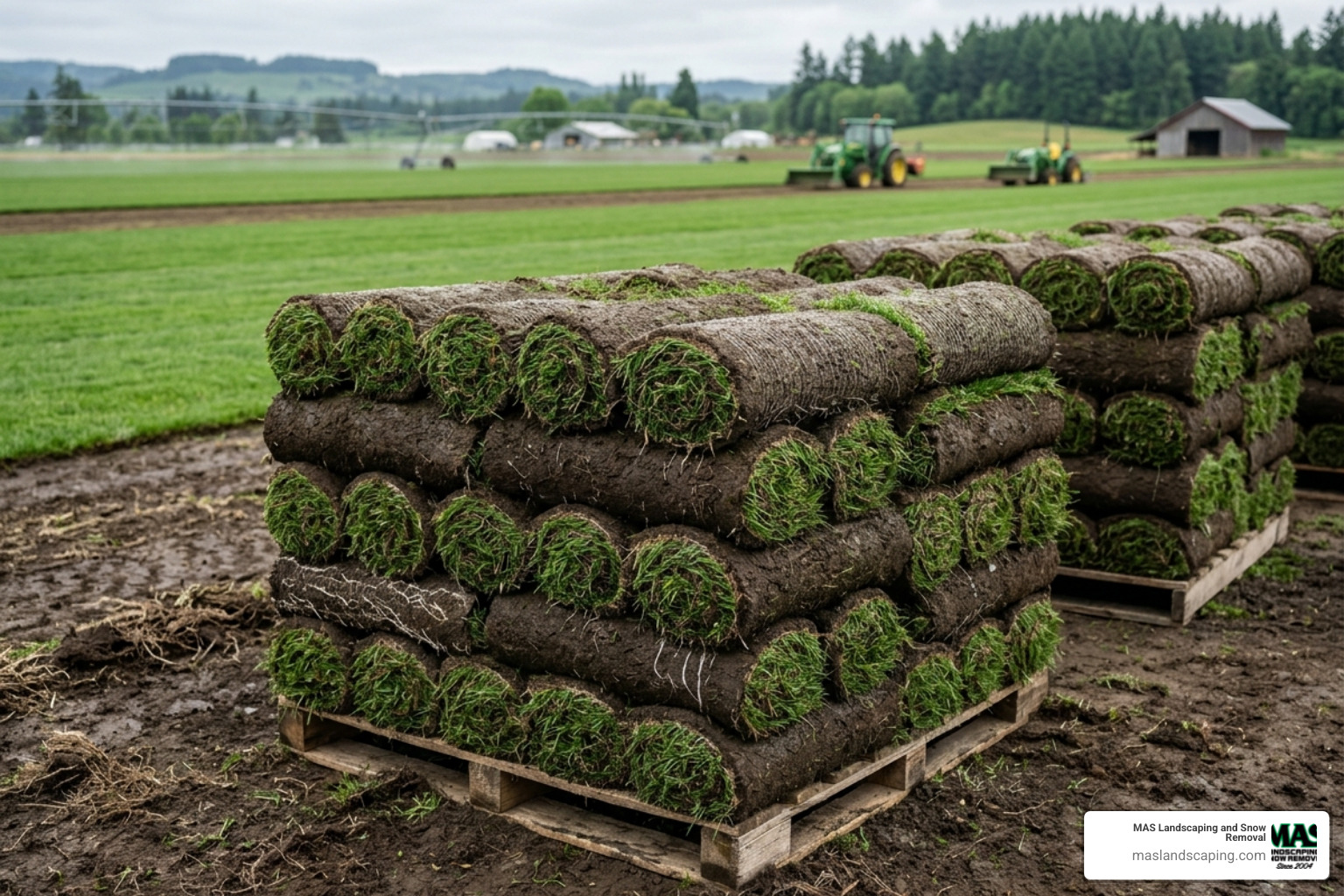 fresh, healthy sod rolls - best-rated sod installation guide