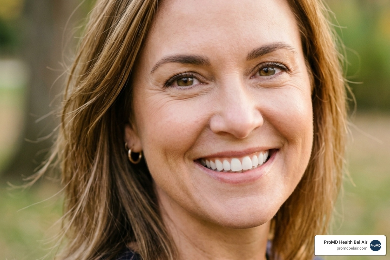 A person smiling naturally after Botox treatment, showing softened marionette lines. A person smiling naturally after Botox treatment, showing softened marionette lines.